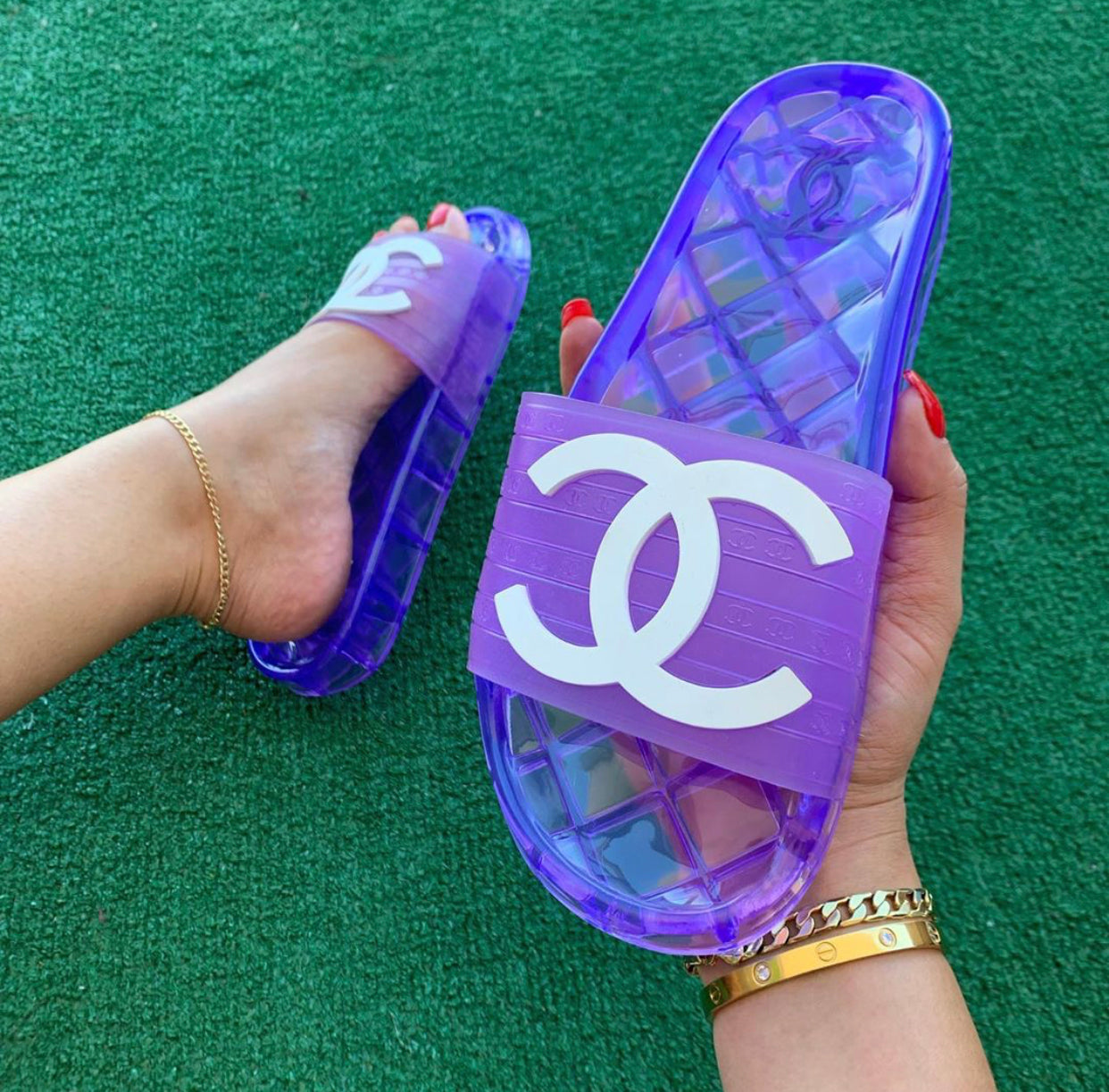 Jelly Slides (purple)